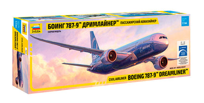 Modelo a escala 1/144 para armar: Avión Boeing 787-9 Dreamliner