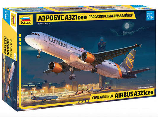 Modelo a escala 1/144 para armar: Civil airliner AIRBUS A321ceo