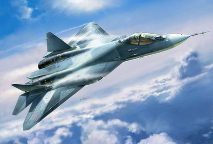 Modelo a escala 1/72 para armar: Avión Sukhoi Su-57