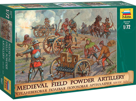Modelo a escala 1/72 para armar: Figuras - Medieval Powder Artillery