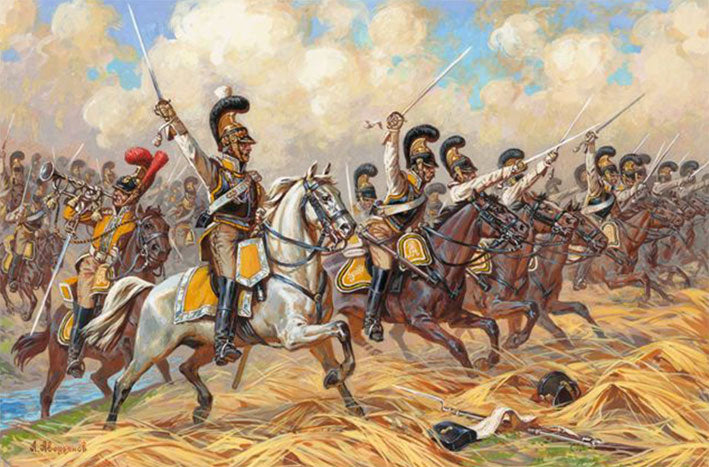 Modelo a escala 1/72 para armar: Figuras - Saxon Cuirassiers 1810-1814