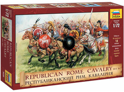 Modelo a escala 1/72 para armar: Figuras - Rep. Rome Cavalry III-I B. C.