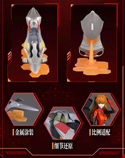 Blokees Figura Armable de Evangelion: Fantastics Series - Asuka Shikinami Langley (Entry Plug Interior)