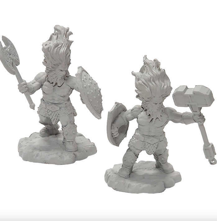 Miniatura SIN PINTAR - D&D - Nolzur's Marvelous - Azer Warriors