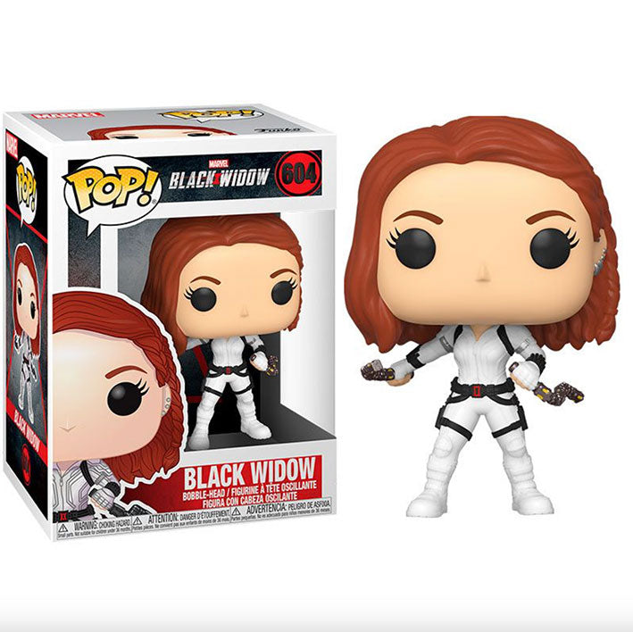 Funko Pop Marvel: Black Widow - Black Widow Traje Blanco