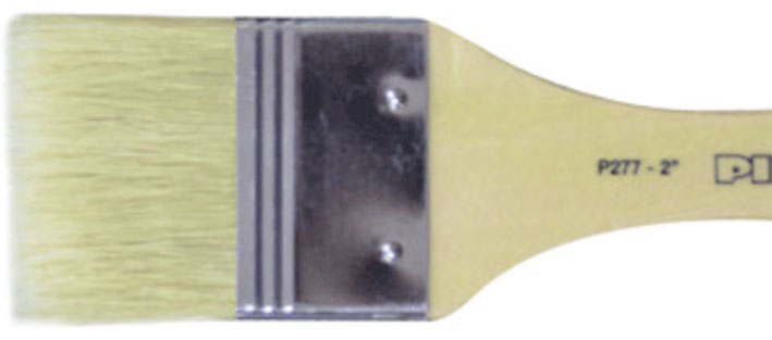 Brocha - Cerda Natural Mango Corto - (Varias medidas de ancho)