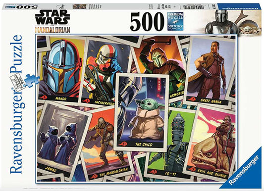 Rompecabezas de 500 Piezas Ravensburger -Star wars The Mandalorian - The Child