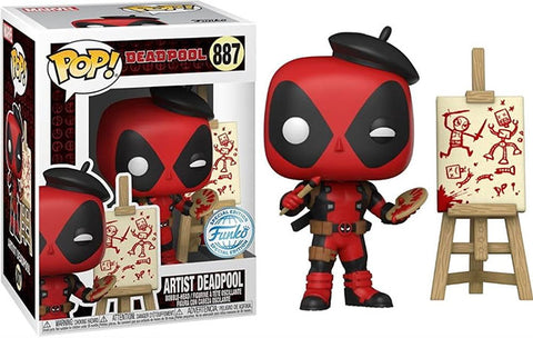 Funko Pop Marvel: Deadpool - Deadpool Pintor