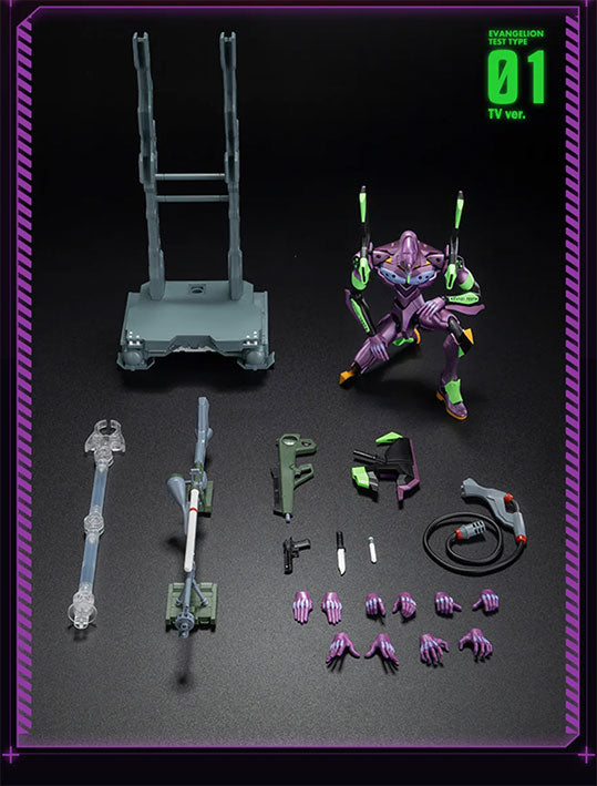 Blokees Figura Armable de Evangelion: Legend Edition - Evangelion Test Type-01 TV ver.
