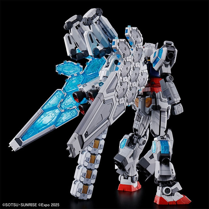 Bandai - Gundam Model Kit - RX-78F00/E GUNDAM (EX-001 G.L.R.S.S. Feather UNIT) HG 1/144