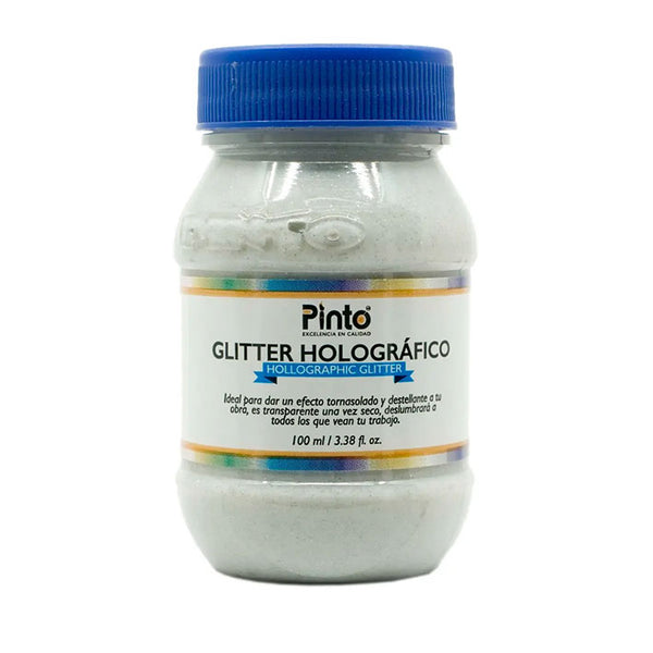 MEDIOS PINTO - GLITTER HOLOGRÁFICO 100ML