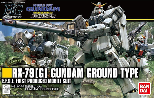 Bandai - Gundam Model Kit - RX-79[G] Ground Type Gundam HG 1/144