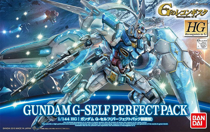 Bandai - Gundam Model Kit - Gundam G-Self Equiped with Perfect Pack HG 1/144