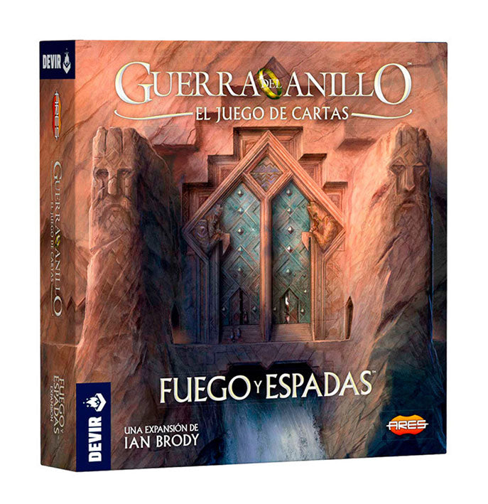 Expansión Juego de Mesa Devir: Guerra del Anillo - El Juego de Cartas: Fuego y Espadas