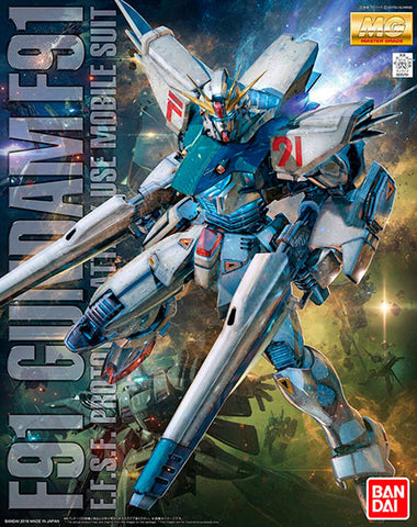 Bandai - Gundam Model Kit - MG Gundam F91 (Ver 2.0) 1/100
