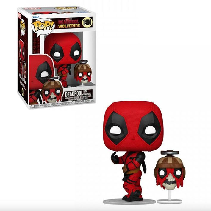 Funko Pop Marvel: Deadpool 3 - Deadpool & Headpool