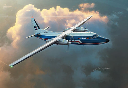 Modelo a escala 1/72 para armar: Fokker F27 Friendship