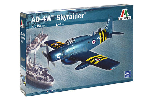 Modelo a escala 1/48 para armar: AD-4W Skyraider