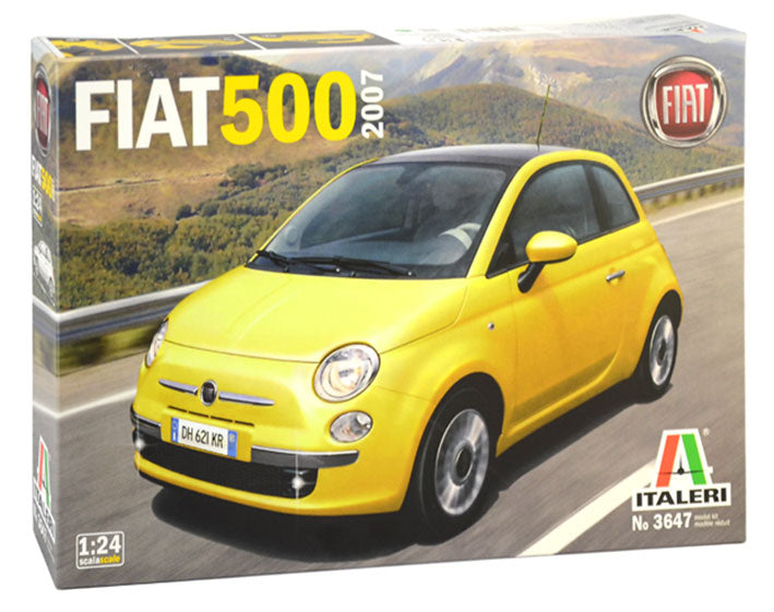Modelo a escala 1/24 para armar: FIAT 500 (2007)