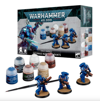 Warhammer 40k - Space Marines - Infernus Marines + Paints Set