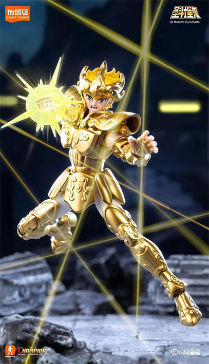 Blokees Figura Armable de Saint Seiya: Champion Class - Aioria de Leo