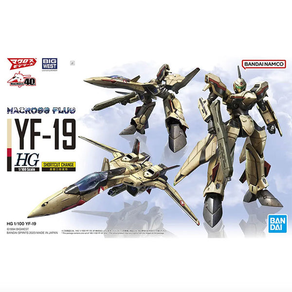 Model Kit - Macross - HG 1/100 YF-19