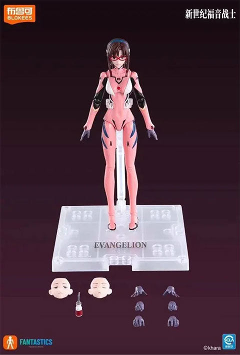 Blokees Figura Armable de Evangelion: Fantastics Series - Mari Makinami Illustrious (Plug Suit)