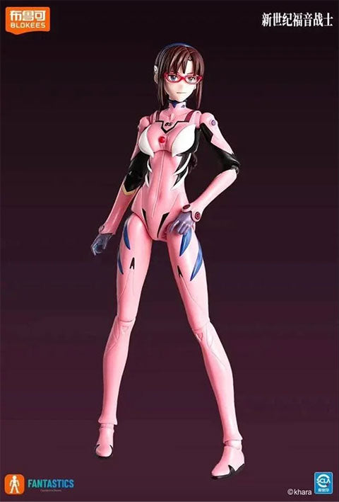 Blokees Figura Armable de Evangelion: Fantastics Series - Mari Makinami Illustrious (Plug Suit)