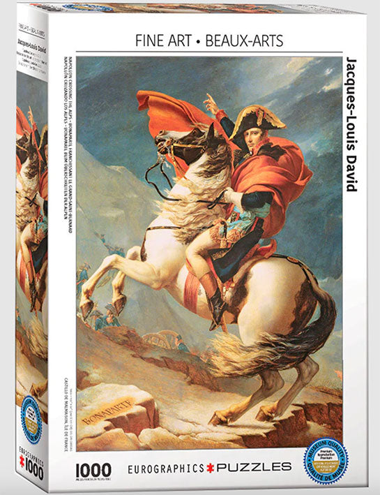 Rompecabezas 1000 Piezas Eurographics: Napoleón Cruzando Los Alpes