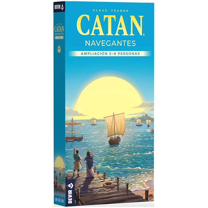 AMPLIACIÓN DE EXPANSIÓN JUEGO CATAN NAVEGANTES MARCA DEVIR: NAVEGANTES 5 - 6 JUGADORES