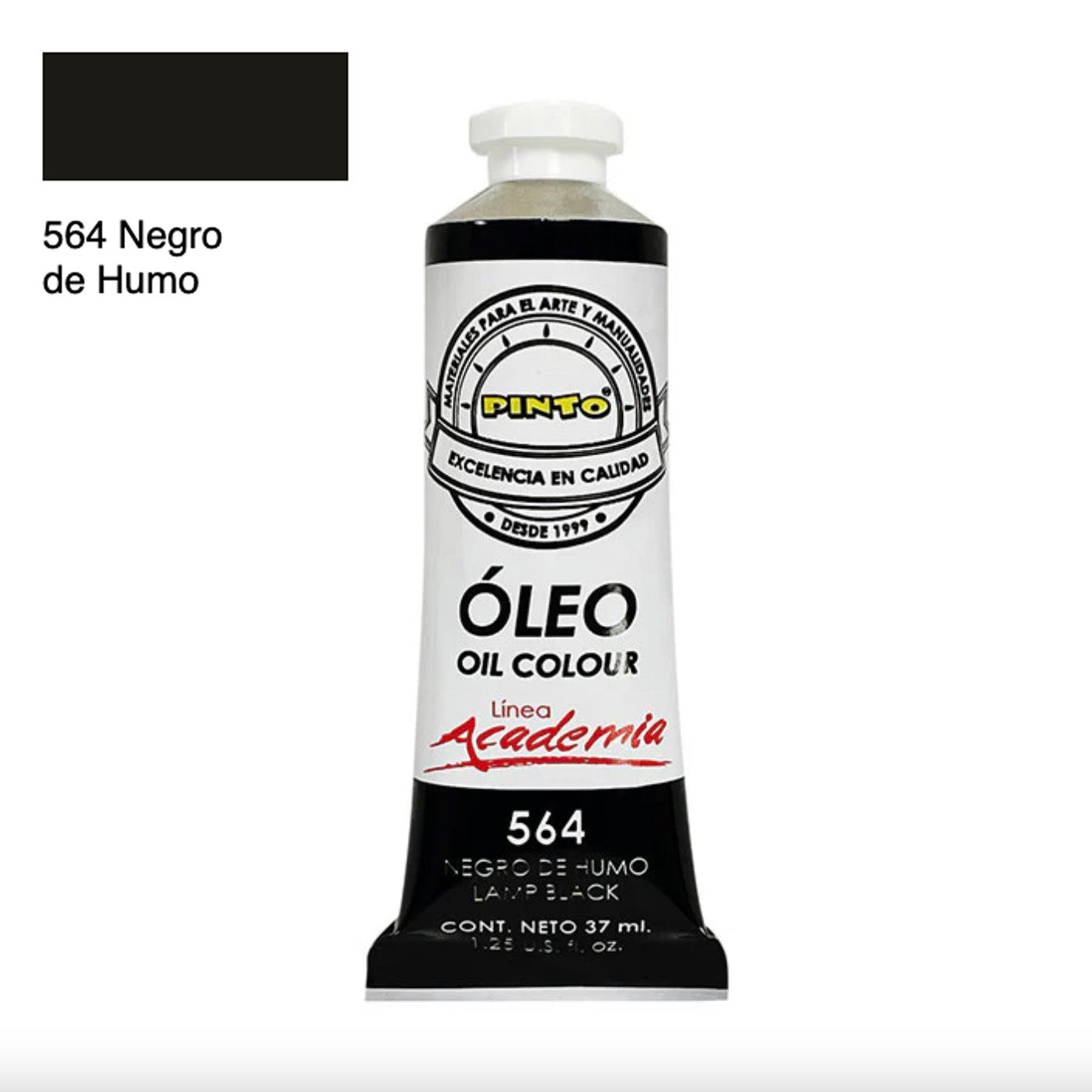 ÓLEO PINTO ACADEMIA 564 - Negro Humo 37ML