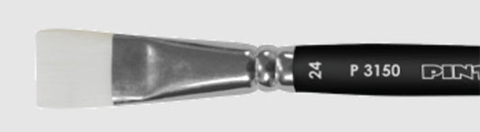 Pincel Plano - Elite White Taklon - (Varias medidas)