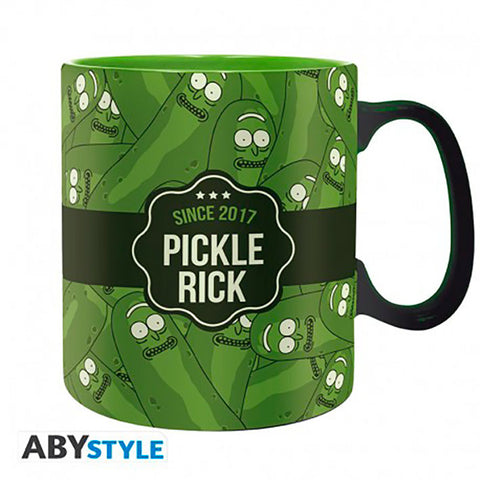 Taza Cerámica Pepinillo Rick - Rick y Morty