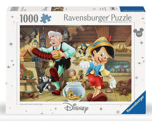 Rompecabezas de 1000 Piezas Ravensburger - Disney: Pinocho