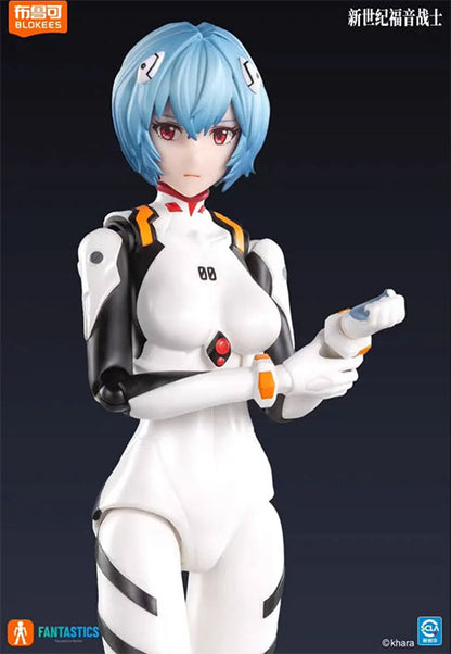 Blokees Figura Armable de Evangelion: Fantastics Series - Ayanami Rei (Plug Suit)