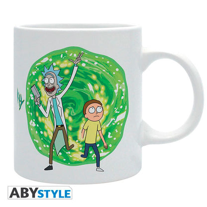 Taza Cerámica Portal - Rick y Morty