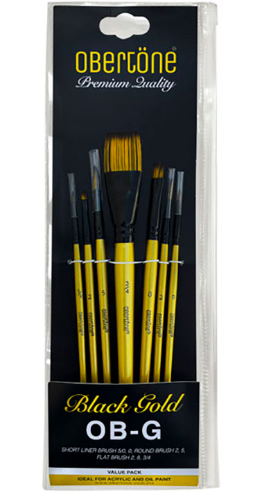 Obertone Black Gold - Set de Pinceles - OBG