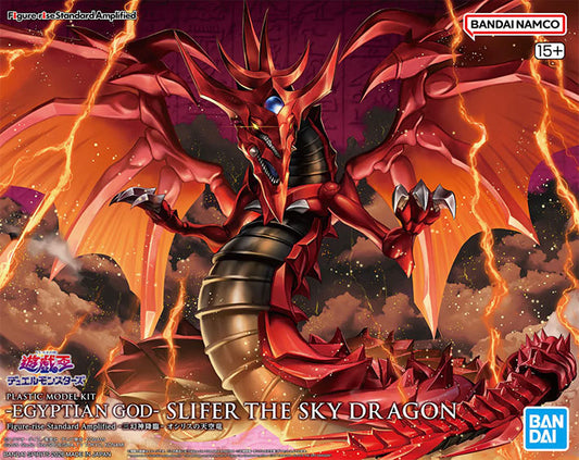 Bandai Figure Rise Standard Amplified - Yu Gi Oh Model Kit - Egyptian God Slifer The Sky Dragon