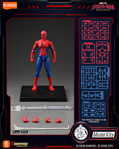 Blokees Figura Armable Marvel: Champion Class - Brand New Day - Spiderman