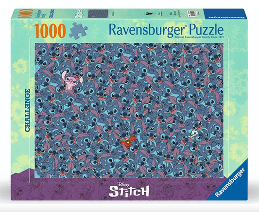 Rompecabezas de 1000 Piezas Ravensburger - Disney: Stitch Desafío