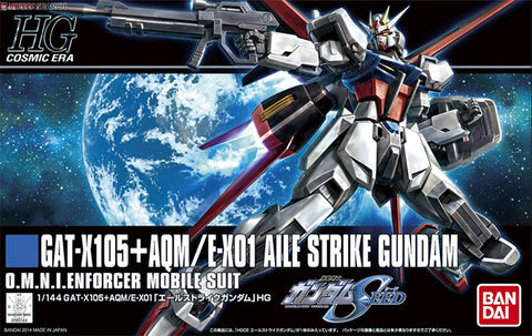 Bandai - Gundam Model Kit - HGCE AILE STRIKE GUNDAM 1/144