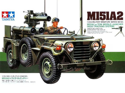 Modelo a escala 1/35 para armar: Militar - U.S. M151A2 w/Tow Missile Launcher
