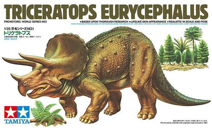 Modelo a escala 1/35 para armar: Triceratops Eurycephalus