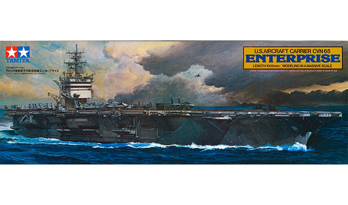 Modelo a escala 1/350 para armar: US Aircraft Carrier Enterprise (Portaaviones)