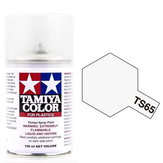 Barniz Aerosol Laca - Tamiya TS65 (Pearl Clear) - Barniz Transparente Perla Brillante 100ml