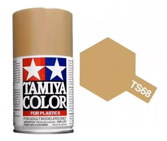 Pintura Aerosol Laca - Tamiya TS68 (Wooden Deck Tan) - Marrón Cubierta de Madera 100ml