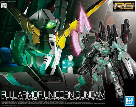 Bandai - Gundam Model Kit - Full Armor Unicorn Gundam RG 1/144
