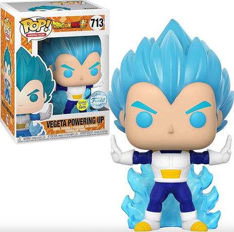 Funko Pop Animation: Dragon Ball Super - Vegeta Blue Powering Up