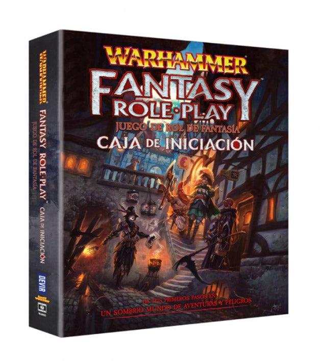 Juego de Rol DEVIR: Warhammer – Caja de Iniciación