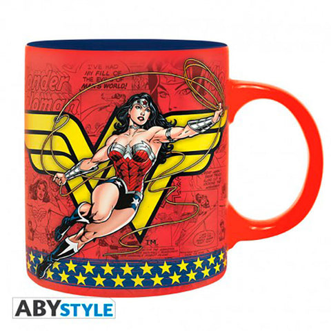 Taza Cerámica Wonder Woman Comic - WW